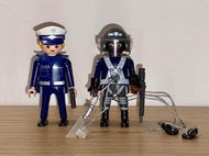 Playmobil 摩比 絕版 警察 波麗士大人 吸盤 2人小組 B隊（二手）