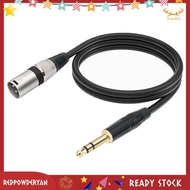 [Redpowderyan.] 1/4 Inch to XLR Male Balanced Signal Interconnect Cable 6.35mm to XLR Patch Cable Mi