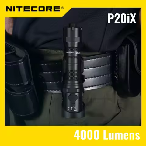 P20iX Tactical Flashlight NITECORE FLASHLIGHT USB-C Rechargeable Super Bright Military 4000 lumens 5