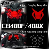 For Honda CB400X CB400F headlight film smoked black film transparent modification of rearview mirror accessories