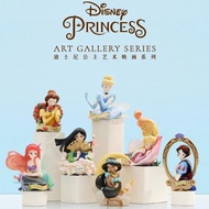 ( optional)52TOYS DISNEY PRINCESS ART GALLERY Blind Box Trendy Play Hand-Run