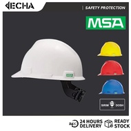 MSA V-Gard Helmet Safety Helmet with Chin Trap MSA Safety Helmet