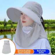 ZHANGRONGTU | Sun Hat for Women Farmers Face Shield