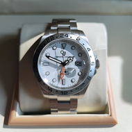 2023 Pagani Design GMT Men นาฬิกาผู้ชาย, นาฬิกากลไกสแตนเลสสตีลกันน้ำผจญภัยทหารสำรวจ reloj hombre