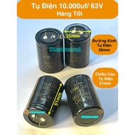 Good quality 10000mf/63v audio capacitor. Price is for 1 capacitor