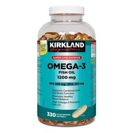 จัดส่งที่รวดเร็ว Kirkland Signature Ultra-Concentrated Omega-3 Fish Oil 1200 มก., EPA 500 / DHA 250 