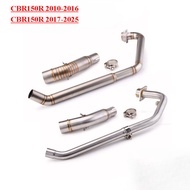 Header Pipe For CBR150R CBR150 2010-2025 Moto Exhaust System Modification Connect to 51MM/2" I.D Muf