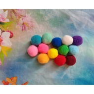 Regular Pom-Pom Balls 2cm per Dozen