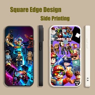 Casing For Vivo S1 V21e Y76 Y73 V25e ROBLOX Game Cute Friends BOG04 Phone Case Square Edge