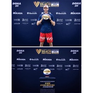 Genuine MIKASA MIKASA Beach Volleyball New Style International Competition Ball Sand Row BV550C Pari