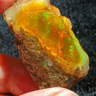 Opal Rough Stone Opal Rough Stone Fire Color Opal Opal Mineral Crystal Ore Teaching Specimen Colorfu