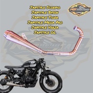 Original Japstyle Gl Mp Tiger Scorpio Byson Bobber Exhaust Free Laser Name Original Japstyle Exhaust