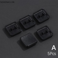 SEHVN 5Pcs Choc Low Profile PBT Key caps for Chocolate switch mechanical keyboard Ultra thin Black W