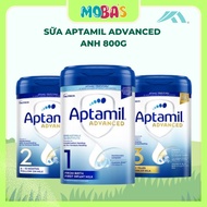 [Date 2026] Aptamil Advanced UK Milk No. 1,2,3 - Formula Milk Powder 800g