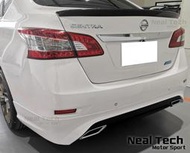 全新含烤漆 Sentra B17 前期專用 小改款前 原廠型 運動版後下巴 改裝 空力套件 14 15 16 17年