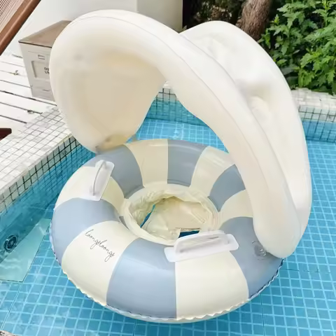 Baby Swimming Float Ring Pool Bathtub Toys Pool Accessories for Kids Swimming Circle Float Seat Summ