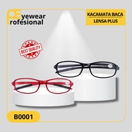 Plus Reading Glasses Elastic Men's/Wanita +1.00 to/d +4.00 [B0001]