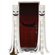 2 Pack Halloween Ghost LED Windsock Outdoor Hanging Decoration Outside Indoor ghost decorations