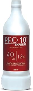 Professional Pro 10 Express 12% Cream Developer, 40 Vol, 1000 ml