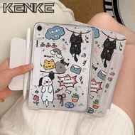 Vỏ ipad kenke Vỏ máy tính bảng có thể tháo rời túi đựng bút chì từ tính cho ipad 2025 gen 11 Ốp ipad