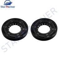 09283-25075 Oil Seal (2pcs) For Suzuki Outboard Motor 2T DT9.9 15HP 20HP 25HP 28HP Size: 25*52*7MM B