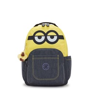 กระเป๋า Kipling รุ่น SEOUL  สี MINION JEANS BLFQกระเป๋าเป้