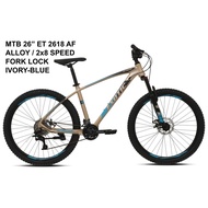 Sepeda mtb Exotic alloy 26 inch ET 2618AF sepeda gunung