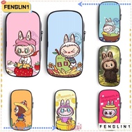 FENGLIN Labubu Pencil Bag, Large Capacity Cute Cartoon Pencil Cases, Stationery Box for Labubu