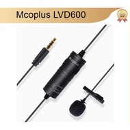 MCOPLUS LVD600 PROFESSIONAL LAVALIER MICROPHONE FOR VIDEO RECORDING