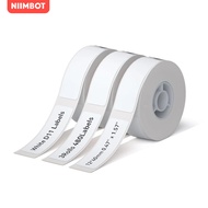 NIIMBOT D11H/D110M/D101 Label Paper Waterproof School Sticker - White