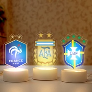 2022 Qatar World Cup Peripheral Souvenirs, Night Lights, France, Brazil, Argentina Team Decorations