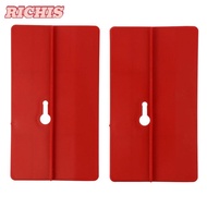 [RICHIS] Ceiling Auxiliary Board, 15×8.5cm Rectangle Auxiliary Board, Drywall Fitting Tool Red Moder