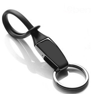 Genuine Denmark Menu Black Titanium Car Keychain Upgrade Second Generation Creative Keychain Exquisi