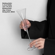 Cốc Bia Nhỏ Thanh Lịch Cho Phụ Nữ Cốc Bia Thủy Tinh Cao Cấp Cốc Bia Pha Chế Cốc Bia Champagne Thiết