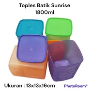 Sunrise BATIK Jar 1800ml Verona Tupperware BPA Free Thick Material Sealware