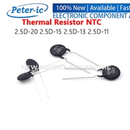 (2-10pcs) Thermal Resistor NTC 2.5D-20 2.5D-15 2.5D-13 2.5D-11 Resistor Capacitors