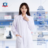 Fashion Slim Lab Gown For Laboratory Gown For Students Long Sleeve Doctors Coat Lab Gown For Student