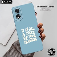 Case OPPO A38 Pro Camera Softcase OPPO A38 Fashion Case Aesthetic Silicone OPPO A38 Casing OPPO A38 