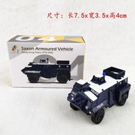 香港TINY 微影合金車04 SAXON PTU95警車 1/64合金模型車