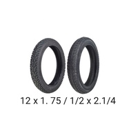 Tayar Basikal 12" Tayar Basikal Budak Bike Classic Bicycle Tyre tayar luar Tire 12 inch 12 size