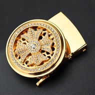 Shilai Run Belt Buckle Head Rotating Belt Head Automatic Buckle Pants Belt Head Alloy Buckle Head Be