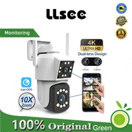 LLSEE icam365 4K 8MP 10X ซูมกล้องวงจรปิดไร้สาย WIFI กล้องรักษาความปลอดภัยกลางแจ้ง 360 การสื่อสารสองท