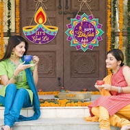 2025 Deepavali Decoration item Happy Diwali Festival Decor Party Decoration Diwali Door Hanging Pend