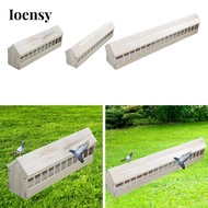Ioensy Pigeon Feeder Made of , Chicken Feeder, Container with Multiple Slots for Chicks
