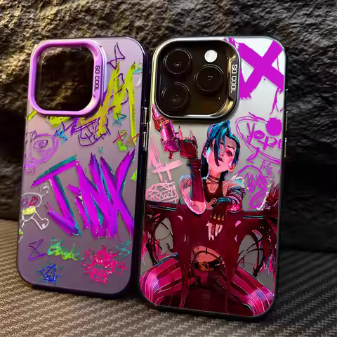 graffiti arcane jinxs Phone Case for Xiaomi Redmi Note 7 8 9 9S 10 11 12 13 Pro Plus 4G 5G Anti Fall