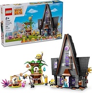 LEGO Despicable Me 4 Minions and Gru's Family Mansion, Minions Toy House and Tree Playset from Movie