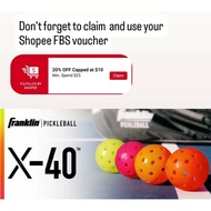 Franklin X-40 Outdoor Pickleballs Pickle Ball - USAPA , Original, packing secure