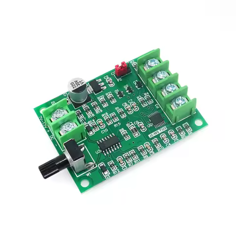 5V 12V Brushless DC Motor Driver Controller Board with Reverse Voltage Over Current Protection for H