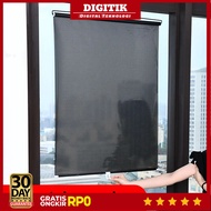 DIGITIK - OTOHEROES Window Curtain Pull Roller Blind Sun Protection Suction Cups - OT-1