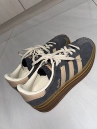 Adidas Gazelle BOLD IE0429藍灰棕色增高厚底德訓板鞋